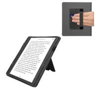 kwmobile Carcasa Compatible con Amazon Kindle Scribe (2022/2024) - Funda con Solapa Correa de Mano y Soporte de Apoyo - Cuero sintético