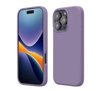 kwmobile Carcasa Compatible con Apple iPhone 16 Pro Funda - Case TPU y Silicona antigolpes - Apto Carga inalámbrica - Lavanda