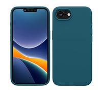 kwmobile Carcasa Compatible con Apple iPhone 17e / iPhone 16e Funda - Case TPU y Silicona antigolpes - Apto Carga inalámbrica - petróleo Mate