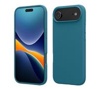kwmobile Carcasa Compatible con Apple iPhone Air Funda - Case TPU y Silicona antigolpes - Apto Carga inalámbrica - petróleo Mate