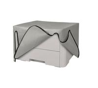 kwmobile Carcasa Compatible con Brother HL-L3220CWE Eco Pro/HL-L3215CW - Funda Antipolvo de Impresora - Forro Protector Gris Claro