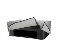 kwmobile Carcasa Compatible con Canon PIXMA TS3550i / TS3551i - Funda Antipolvo de Impresora - Forro Protector Gris Claro
