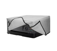 kwmobile Carcasa Compatible con Canon PIXMA TS7450i - Funda Antipolvo de Impresora - Forro Protector Gris Claro