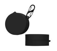 kwmobile Carcasa Compatible con CMF by Nothing Buds Pro Funda - Funda de Silicona antigolpes con mosquetón - Negro