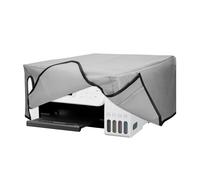 kwmobile Carcasa Compatible con Epson Eco Tank ET-2826/2800 - Funda Antipolvo de Impresora - Forro Protector Gris Claro
