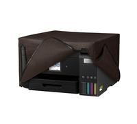 kwmobile Carcasa Compatible con Epson Eco Tank ET-3850 / Eco Tank ET-4856 - Funda Antipolvo de Impresora - Forro Protector Chocolate