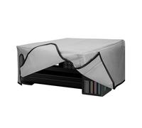 kwmobile Carcasa Compatible con Epson EcoTank ET-2850 / EcoTank ET-2856 / Home XP-5200 - Funda Antipolvo de Impresora - Forro Protector Gris Claro