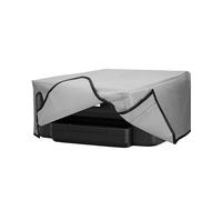 kwmobile Carcasa Compatible con Epson Workforce Pro WF-3725DWF / 4725DWF - Funda Antipolvo de Impresora - Forro Protector Gris Claro