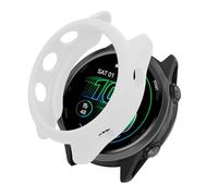 kwmobile Carcasa Compatible con Garmin Forerunner 570 42mm - Carcasas Protectoras Antigolpes para Pantalla de Smartwatch - Blanco