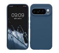 kwmobile Carcasa Compatible con Google Pixel 10 Pro Funda - con Bordes elevados - Apto Carga inalámbrica - Azul Marino Mate