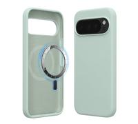 kwmobile Carcasa Compatible con Google Pixel 10 Pro XL - Funda magnética Compatible con MagSafe de TPU y Silicona - Menta Cool