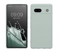kwmobile Carcasa Compatible con Google Pixel 7a Funda - con Bordes elevados - Apto Carga inalámbrica - Menta Cool Mate