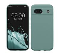 kwmobile Carcasa Compatible con Google Pixel 8a Funda - con Bordes elevados - Apto Carga inalámbrica - Noche ártica Mate
