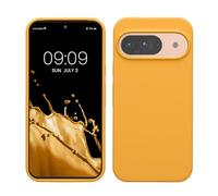 kwmobile Carcasa Compatible con Google Pixel 9 Funda - Funda Compatible con Google Pixel 9 Pro Case - Protector antigolpes de TPU y Silicona - Apto Carga inalámbrica - Mango