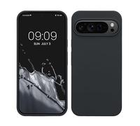 kwmobile Carcasa Compatible con Google Pixel 9 Pro XL Funda - Case TPU y Silicona antigolpes - Apto Carga inalámbrica - Azul turquí