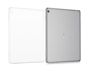 kwmobile Carcasa Compatible con Huawei MediaPad M3 Lite 10 Funda - Ultrafina y Flexible de plástico TPU - Puertos y Botones accesibles - Transparente