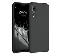 kwmobile Carcasa Compatible con Huawei P20 Pro Funda - Case TPU y Silicona antigolpes - Apto Carga inalámbrica - Negro Mate