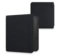 kwmobile Carcasa Compatible con Kobo Libra 2 - Funda de Neopreno con Tapa para e-Book - Negro