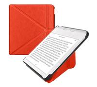 kwmobile Carcasa Compatible con Kobo Libra Colour Funda con Soporte - Funda y Tapa con Cierre magnéetico - Naranja