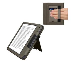 kwmobile Carcasa Compatible con Kobo Libra Colour Funda - Funda con Stand Agarre de Mano y Tarjetero - Sol Naciente