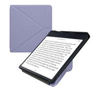 kwmobile Carcasa Compatible con Kobo Sage Funda con Soporte - Funda con Origami y Tapa con Cierre magnéetico - Lila