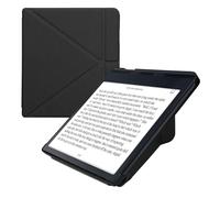 kwmobile Carcasa Compatible con Kobo Sage Funda con Soporte - Funda y Tapa con Cierre magnéetico - Negro