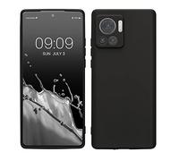 kwmobile Carcasa Compatible con Motorola Edge 30 Ultra Funda - con Bordes elevados - Apto Carga inalámbrica - Negro Mate Mate