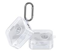 kwmobile Carcasa Compatible con Nothing Ear (3) 2025 Funda - Funda de Silicona antigolpes con mosquetón - Transparente