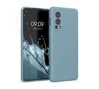 kwmobile Carcasa Compatible con OnePlus Nord 2 5G Funda - Case TPU y Silicona antigolpes - Apto Carga inalámbrica - Noche ártica