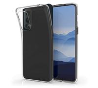 kwmobile Carcasa Compatible con OnePlus Nord 2 5G - Funda de Silicona para móvil - Cover Trasero en Transparente
