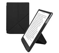 kwmobile Carcasa Compatible con Pocketbook InkPad 4/Color 3/2 / Vivlio InkPad 4/Color 3 Funda con Soporte - Funda y Tapa con Cierre magnéetico - Negro