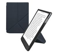 kwmobile Carcasa Compatible con Pocketbook InkPad 4 / Color 3/2 / Vivlio InkPad 4 Funda con Soporte - Funda con Origami y Tapa con Cierre magnéetico - Azul Oscuro