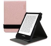 kwmobile Carcasa Compatible con Pocketbook Touch Lux 4/5/HD 3/Color 2020/ Vivlio Lux 5 - Funda con Tapa y Soporte - Case Flip de