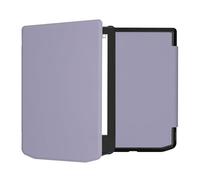 kwmobile Carcasa Compatible con Pocketbook Verse/Verse Pro/Verse Color/Vivlio Light/Light HD Funda - Funda con Tapa y Cierre magnético de Cuero sintético - Lila