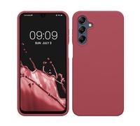 kwmobile Carcasa Compatible con Samsung Galaxy A16 5G Funda - Case TPU y Silicona antigolpes - Apto Carga inalámbrica - Rosa Oscuro