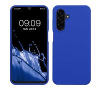 kwmobile Carcasa Compatible con Samsung Galaxy A26 5G Funda - Case TPU y Silicona antigolpes - Apto Carga inalámbrica - Azul báltico