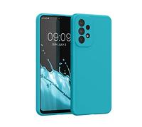 kwmobile Carcasa Compatible con Samsung Galaxy A33 5G Funda - Case TPU y Silicona antigolpes - Apto Carga inalámbrica - Glaciar Cool