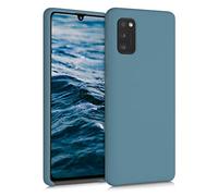 kwmobile Carcasa Compatible con Samsung Galaxy A41 Funda - Case TPU y Silicona antigolpes - Apto Carga inalámbrica - Noche ártica
