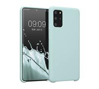 kwmobile Carcasa Compatible con Samsung Galaxy S20 Plus Funda - Case TPU y Silicona antigolpes - Apto Carga inalámbrica - Menta Cool