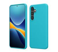 kwmobile Carcasa Compatible con Samsung Galaxy S24 FE Funda - Case TPU y Silicona antigolpes - Apto Carga inalámbrica - Glaciar Cool