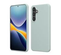 kwmobile Carcasa Compatible con Samsung Galaxy S24 FE Funda - Case TPU y Silicona antigolpes - Apto Carga inalámbrica - Menta Cool