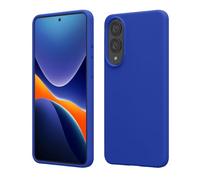 kwmobile Carcasa Compatible con Samsung Galaxy S25 Edge Funda - Case TPU y Silicona antigolpes - Apto Carga inalámbrica - Azul báltico