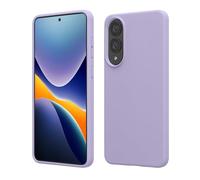 kwmobile Carcasa Compatible con Samsung Galaxy S25 Edge Funda - Case TPU y Silicona antigolpes - Apto Carga inalámbrica - Lila