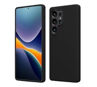 kwmobile Carcasa Compatible con Samsung Galaxy S25 Ultra Funda - Case TPU y Silicona antigolpes - Apto Carga inalámbrica - Negro