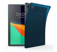 kwmobile Carcasa Compatible con Samsung Galaxy Tab A8 10.5 (2021) - Funda para Tablet de TPU - Cover en Azul Oscuro