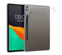 kwmobile Carcasa Compatible con Samsung Galaxy Tab S9+ / S9 FE+ / S10+ Funda - Ultrafina y Flexible de plástico TPU - Puertos y Botones accesibles - Transparente