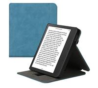 kwmobile Carcasa Compatible con Tolino Vision 6 - Funda con Tapa y Soporte - Case Flip de