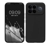 kwmobile Carcasa Compatible con Xiaomi Poco F8 Ultra Funda - con Bordes elevados - Apto Carga inalámbrica - Negro Mate Mate