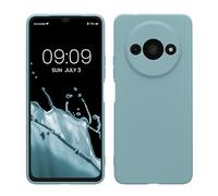 kwmobile Carcasa Compatible con Xiaomi Redmi A3 Funda - con Bordes elevados - Apto Carga inalámbrica - Piedra Antigua Mate
