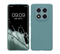 kwmobile Carcasa Compatible con Xiaomi Redmi Note 14 Pro 5G / Poco X7 Funda - con Bordes elevados - Apto Carga inalámbrica - Noche ártica Mate